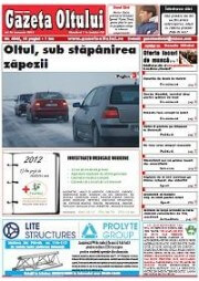 Publică anunțuri de mare publicitate în Gazeta Oltului