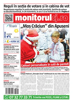 Mare publicitate în Monitorul de Cluj Cluj
